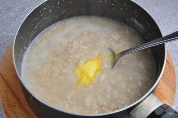 Овсяная каша на воде – фото приготовления рецепта, шаг 3